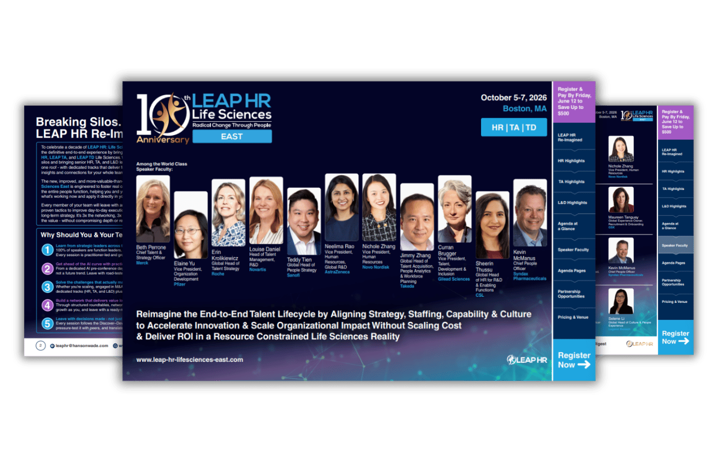 LEAP HR: Life Sciences East 2026 Brochure Preview
